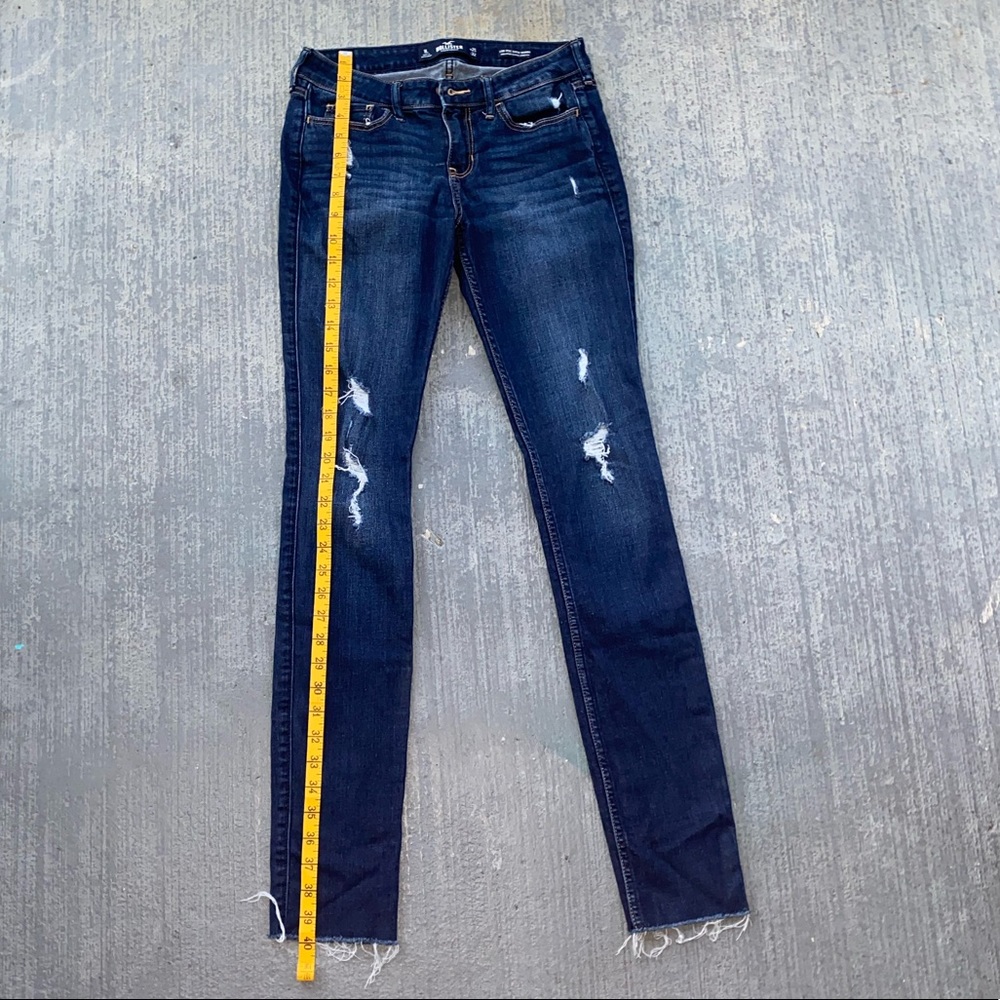 Dark blue jeans